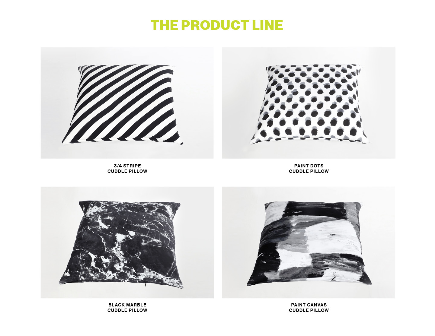 The Cuddle Pillow product line